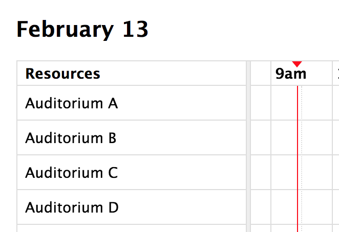 timeline view now-indicator